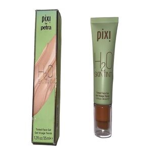 NEW Pixi by Petra H20 Skintint Tinted Face Gel Foundation in Honey